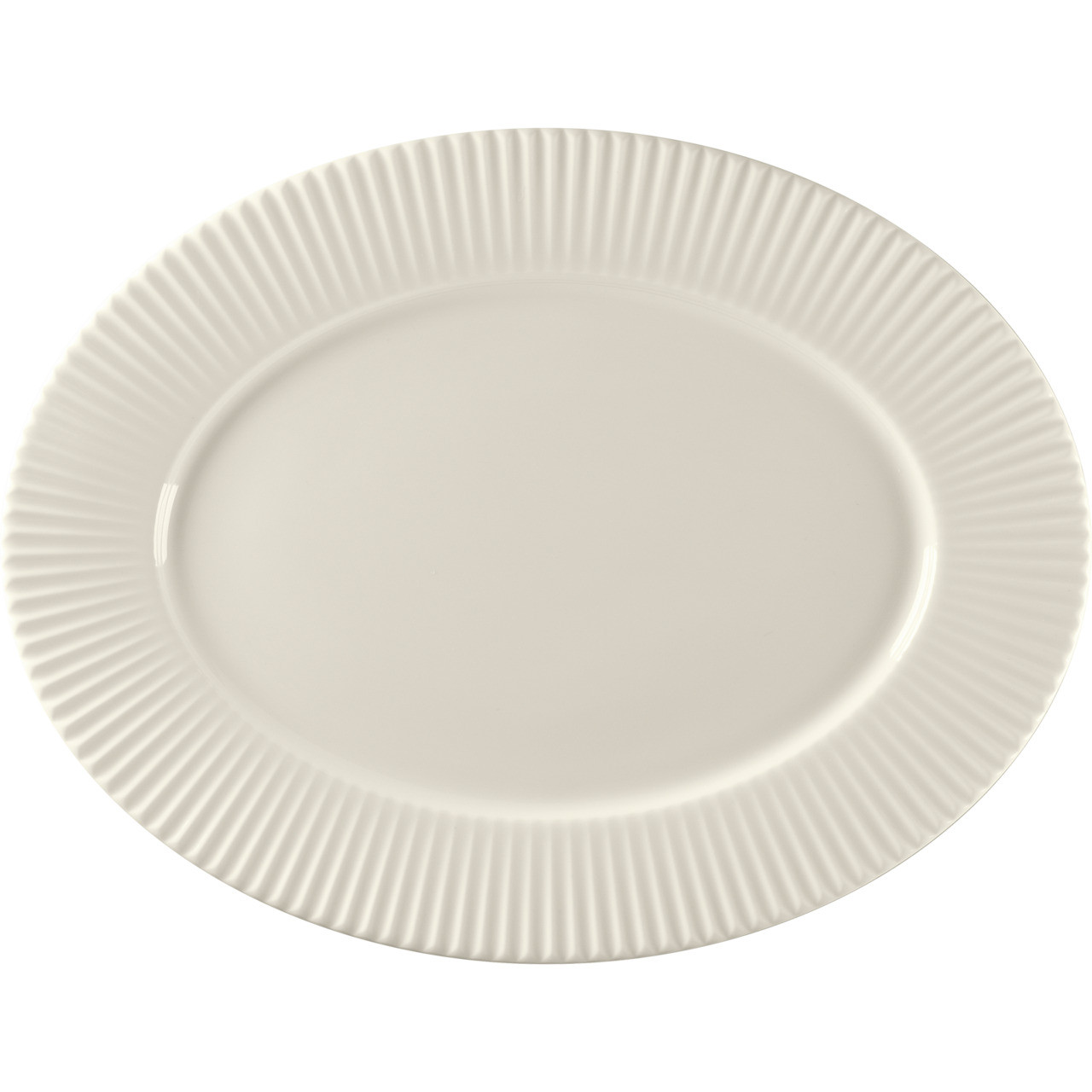 Spectra, Platte oval 358 x 269 x 22 mm weiß
